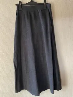 美品RODEO CROWNS ダークグレー ロングスカート FREEサイズ