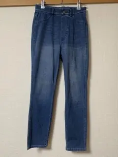 UNIQLO ウルトラストレッチハイライズデニム、クロップドレギンスパンツ