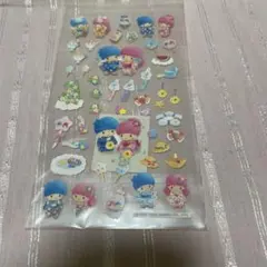 キキララ　シール　浴衣　リトルツインスターズ　サンリオ