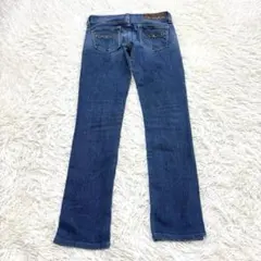 y8647 良品✨サムシング EDWIN スキニーデニムパンツ ストレッチ 26
