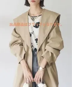 ☆お値下げ☆esica セーラーカラーミドルコート