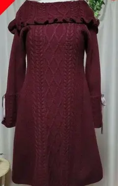 axesニットワンピース