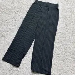 【c7269】H&M スラックス　ストライプ　ビジネス　フォーマルのサムネイル