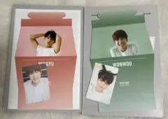 SEVENTEEN teen age white ウォヌ　ミンギュ　トレカ