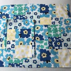 給食袋、ランチョンマット、花柄、小学校、女の子　ランチマット