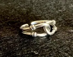 シルバーリング ヴィンテージ インディアン　メキシカンジュエリー　シルバー925