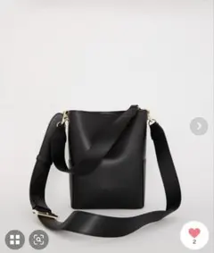 ⭐︎お値下げ中⭐︎ブラックショルダーバッグ:RANDEBOO