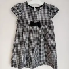 ベビーフォーマル 女の子　ワンピース チェック柄　サイズ80〜90