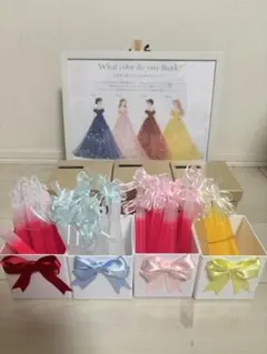 結婚式 ドレス色当てクイズ まとめ売り