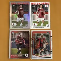 ACミラン 選手カードセット 4枚