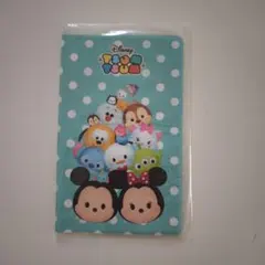 新品 Disney TSUM TSUM 通帳ケース A ブルー 郵便局限定発売