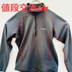 montbell ウイックロンZEO サーマルロングスリープジップシャツグレーL