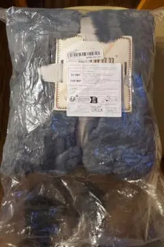 シーイン 高級フェイクミンクファー毛布 130x160cm ダークグレー