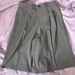 GU チェックショートパンツ Lサイズ