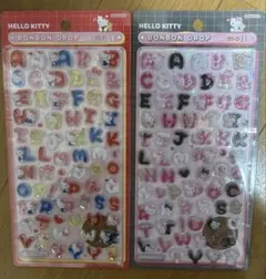 HELLO KITTY BONBON DROP seal moji 2種のサムネイル