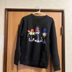 stussy 黒 トレーナー