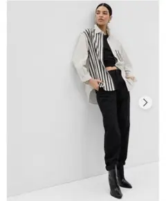 GAP❤︎オーバーサイズストライプシャツ