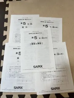 2026年最新】Sapix 入室テスト 新1年の人気アイテム - メルカリ