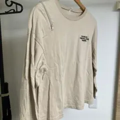 ロングＴシャツ　GU ベージュ