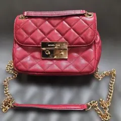 み*ち様 MICHAEL KORS バーガンディ ショルダーバッグ