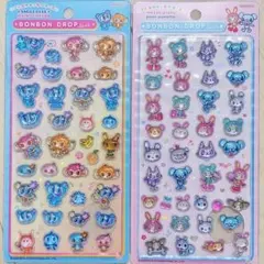 ナルミヤ メゾピアノ エンジェルブルー ボンボンドロップシール 正規品