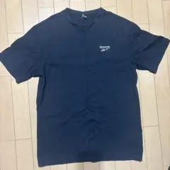 Reebok リーボック Tシャツ ブラック 刺繍ロゴ