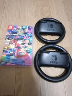 マリオカート8デラックス Switch ソフト ハンドル コントローラー セット