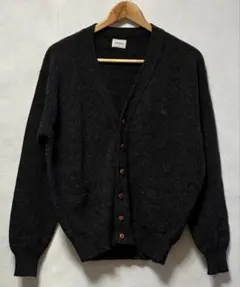 90s ベネトン　イタリア製　カーディガン　クルミボタン　ヴィンテージ