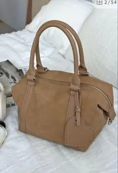 Discoat ミラーチャーム付ソフトミニボストンバッグ