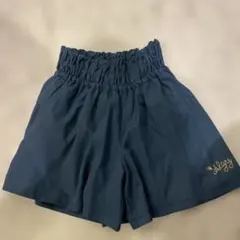 ALGY アルジー　キュロットスカート ネイビーブルー 150cm
