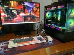 RGBファン搭載ゲーミングPCセット