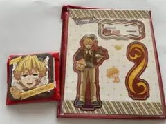 鬼滅の刃 我妻善逸　バレンタイン　ランダムギフト缶バッジ　アクリルスタンド