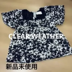 タグ付き新品未使用CLEAR WEATHER 花柄 半袖トップスのサムネイル