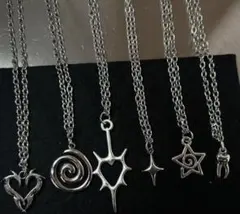 ネックレス シルバー アクセサリー グランジ y2k sol