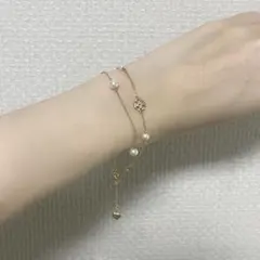 Tory Burch パールブレスレット 梱包付き