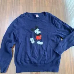 120cm UNIQLOミッキーニット