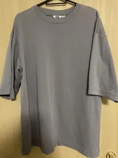 UNIQLO U エアリズムコットン クルーネックTシャツ パープル L