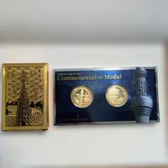 TOKYO SKYTREE Commemorative Medal 2枚セット - メルカリ