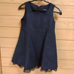 COMME CA ISM ワンピース 110cm ネイビー