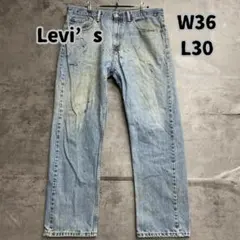 訳アリ リーバイス 505 ジーンズ デニムパンツ W36L30【8360】