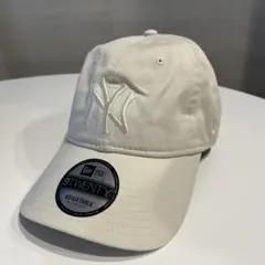 新品未使用　New Era 9TWENTY ホワイトキャップ M/L