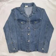 80s 90s デニムジャケット Gジャン 短丈 アメカジ 古着