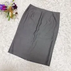 【MICHEL KLEIN/ミッシェルクラン】タイトスカート スリット入り(40