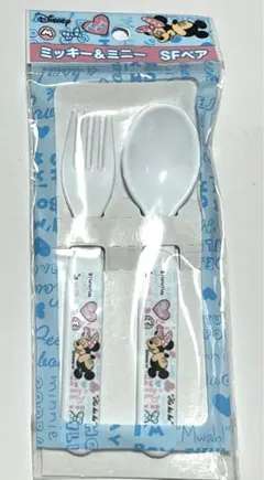 Disney ミッキー＆ミニー スプーン・フォークセット