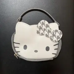 HELLO KITTY ×BRILMY ズボラに優しいミニコスメポーチ　グレー