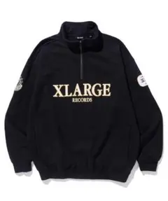 XLARGE RECORDS ブラック スウェット
