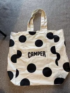 CAMPER ドット柄 トートバッグ 2026年最新】カンペール バッグの人気アイテム - メルカリ