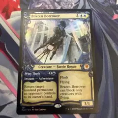 MTG 世慣れた見張り、デルニー ショーケースfoil ローダーで発送