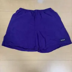 廃盤色Patagonia パタゴニア バギーズショーツ パープル5in S