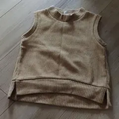 お値下げ☆プティマイン　110cmのニットベスト